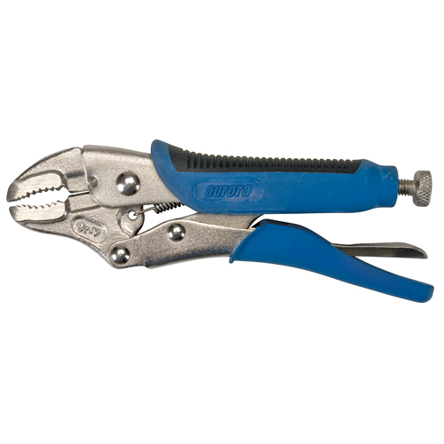Pince-&eacute;tau avec coupe-fils, Longueur 5", M&acirc;choire courb&eacute;e Rock Safety Industrial Ltd