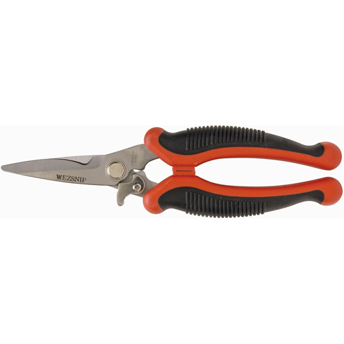 Easy Snip Utility Shear, 4" Cut Length, Straight Handle Rock Safety Industrial Ltd