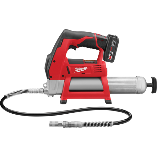 M12 Cordless Grease Gun Kit, Lithium-Ion, 12 V Rock Safety Industrial Ltd