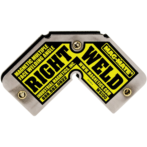 Magnetic Welding Squares, 5-1/2" L x 5/8" W x 2-7/8" H, 40 lbs. Rock Safety Industrial Ltd