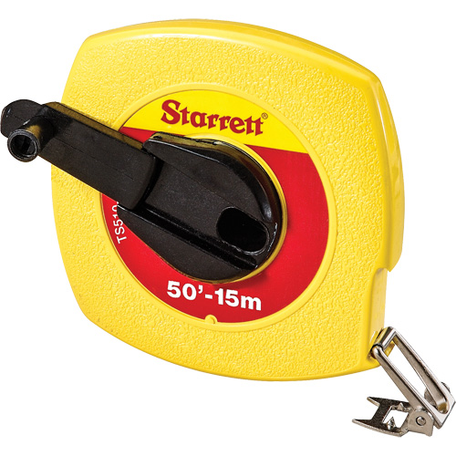 Closed Reel Long Tape, 3/8" x 15 m/50', Imperial & Metric Graduations Rock Safety Industrial Ltd