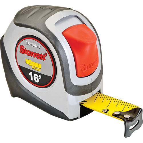 Ruban &agrave; mesurer de poche Exact Plus, 1" x 16', Marques de goujon 1/16" Rock Safety Industrial Ltd