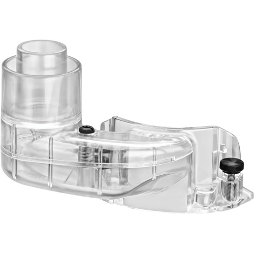 Adaptateur d'extracteur de poussi&egrave;re pour toupie &agrave; base fixe Rock Safety Industrial Ltd