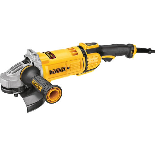 Grande meuleuse d'angle &agrave; palette No Lock-On, 7", 120 V, 15 A, 8500 Tr/min Rock Safety Industrial Ltd