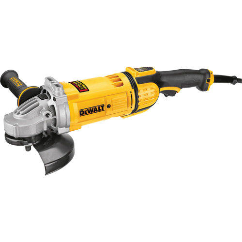 Grande meuleuse d'angle &agrave; palette No Lock-On, 7", 120 V, 15 A, 8500 Tr/min Rock Safety Industrial Ltd