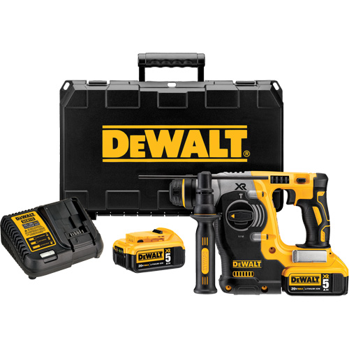 Max XR&reg; Brushless L-Shape Rotary Hammer Kit, 20 V, 1", 0-1100 RPM Rock Safety Industrial Ltd