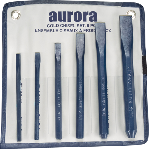 6-Piece Cold Chisel Set Rock Safety Industrial Ltd