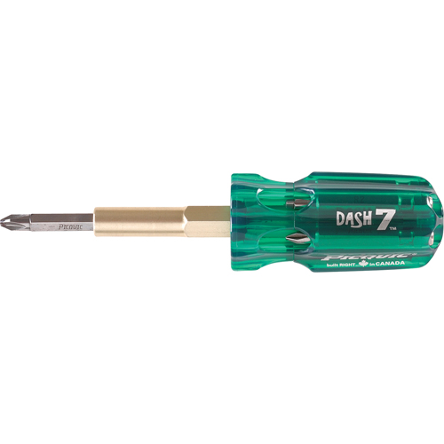 Dash 7 Multi-Bit Screwdrivers, 2" L Rock Safety Industrial Ltd