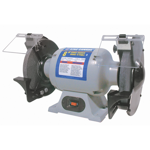 Bench Grinders, 8" Wheel Diameter, 1-1/2 HP, 3450 RPM Rock Safety Industrial Ltd
