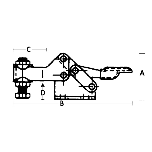 Brides de fixation horizontale - S&eacute;rie 205 Rock Safety Industrial Ltd