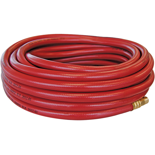 Flexhybrid Hoses with Fittings, Air, Rubber, 1/2" dia. x 25', 300 psi, 3/8 NPT Rock Safety Industrial Ltd