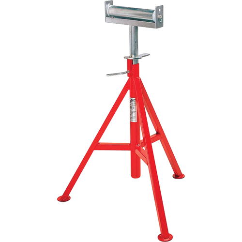 Support de tuyau de convoyeur no CJ-99, 74-112 cm R&eacute;glage de la hauteur, 12" Capacit&eacute; max. de tuyau, 1000 lb Capacit&eacute; de charge max. Rock Safety Industrial Ltd
