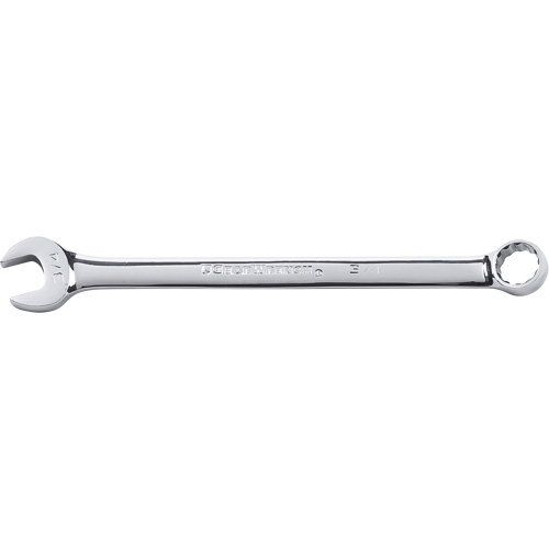 Cl&eacute; mixte longue, 12 pans, 3/4", Fini Chrome/Poli Rock Safety Industrial Ltd