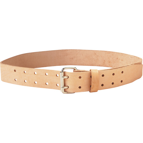Ceinture &agrave; double ardillon, Cuir, Beige Rock Safety Industrial Ltd