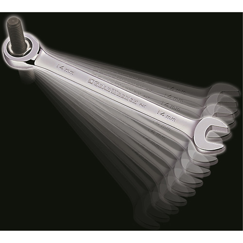 72-Tooth 12 Point Ratcheting SAE Wrench Set, Combination, 5 Pieces, Imperial Rock Safety Industrial Ltd