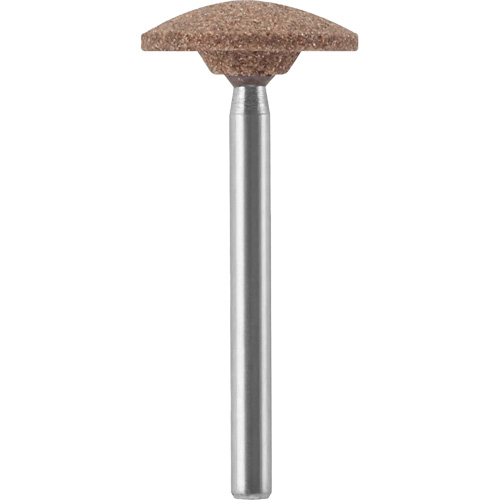 Pierre &agrave; aiguiser ovale conique en oxyde d'aluminium d'un diam&egrave;tre de 5/8" Rock Safety Industrial Ltd