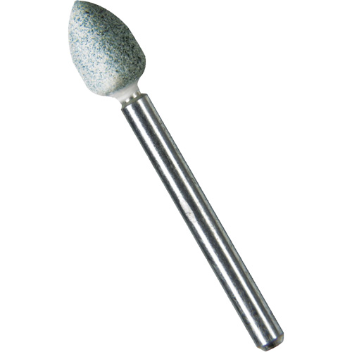 Meule en forme de flamme au carbure de silicium d'un diam&egrave;tre de 9/32" Rock Safety Industrial Ltd