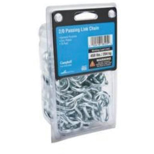 Chaîne ronde &eacute;prouv&eacute;e, 3/16" x 10' (3,048 m) l, Calibre 30, Charge d'utilisation 800 lb (0,4 tonne) Rock Safety Industrial Ltd