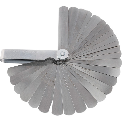 32 Blade Deluxe SAE/Metric Feeler Gauge Rock Safety Industrial Ltd