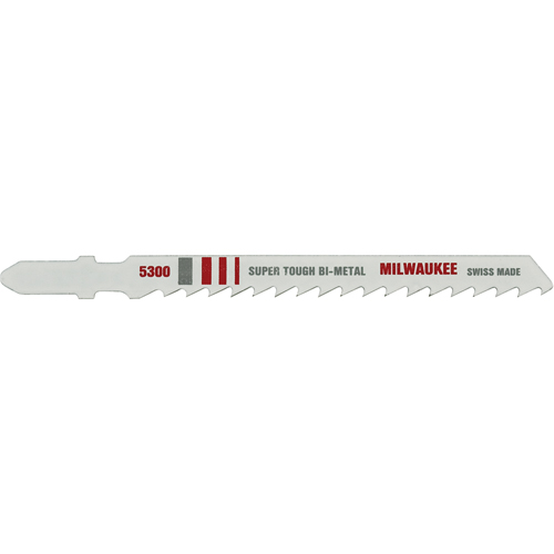 Jigsaw Blade, Bi-Metal, T-Shank, 4" L, 6 TPI Rock Safety Industrial Ltd