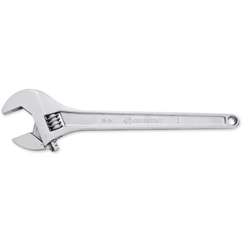 Cl&eacute; &agrave; manche conique r&eacute;glable — emball&eacute; sur carte, 15" lo, la max. 1-11/16"/43 mm, Chrome/Poli Rock Safety Industrial Ltd