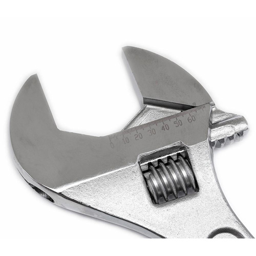 Cl&eacute; &agrave; manche conique r&eacute;glable — emball&eacute; sur carte, 24" lo, la max. 2-7/16"/62 mm, Chrome/Poli Rock Safety Industrial Ltd