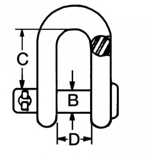 Anneaux soud&eacute;s utilitaires Super Blue Campbell Rock Safety Industrial Ltd