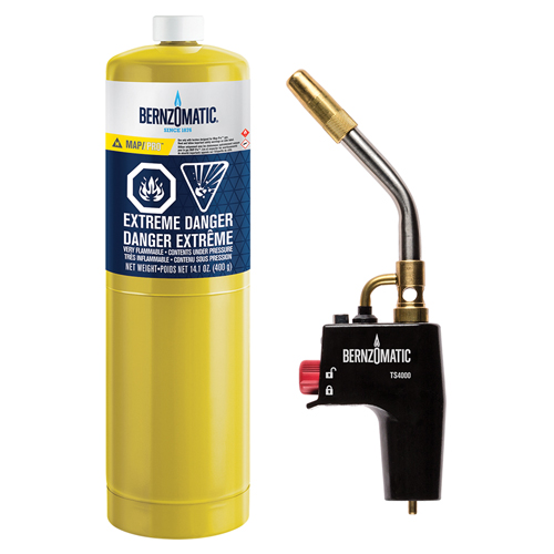 Trigger Start Cast Aluminum MAP-Pro Gas Torch Kit Rock Safety Industrial Ltd