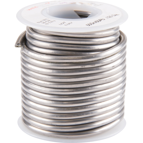 Common Solder, Lead-Based, 50% Tin 50% Lead, Acid Core, 0.125" Dia. Rock Safety Industrial Ltd