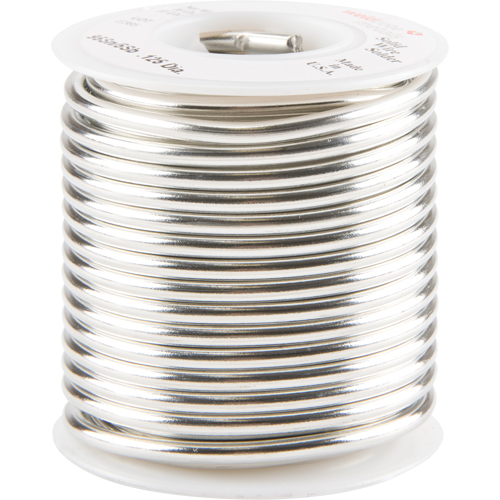 Common Solder, Lead-Free, 95% Tin 5% Antimony, Solid Core, 0.125" Dia. Rock Safety Industrial Ltd