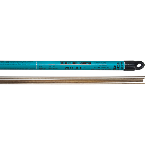 Baguettes pour soudage TIG en longueurs de 36", 1/8", Bronze nu pour soudo-brasage Rock Safety Industrial Ltd
