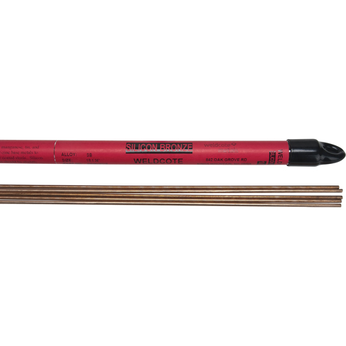 36" Cut Length TIG Rods, 1/8", Silicone Bronze Rock Safety Industrial Ltd