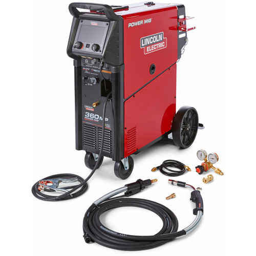 POWER MIG&reg; 360MP Multi-Process Welder, 208 V/230 V/460 V/575 V, 1 Ph, 50/60 Hz Rock Safety Industrial Ltd