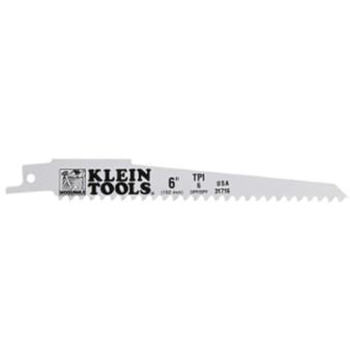 Reciprocating Saw Blades, Bi-Metal, 6 TPI, 6" L x 3/4" W Rock Safety Industrial Ltd