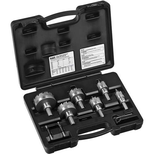 Master Electrician's Hole Cutter Kit, 8 Pieces Rock Safety Industrial Ltd