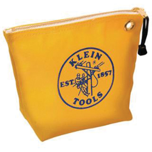Zipper Tool Pouch, Canvas, 1 Pockets, Yellow Rock Safety Industrial Ltd