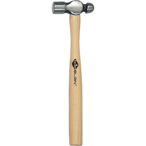Ball Pein Hammer, 12 oz. Head Weight, Wood Handle Rock Safety Industrial Ltd