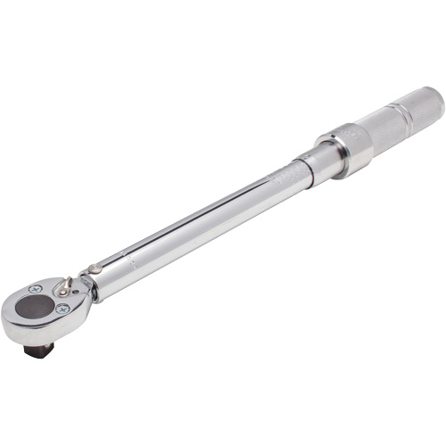 Micrometer Torque Wrench, 1/2" Square Drive, 10-80 ft-lbs. Rock Safety Industrial Ltd