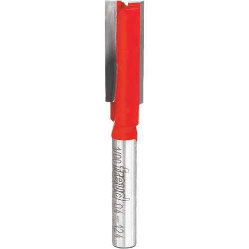 Fraise - foret droit &agrave; double cannelure, 3/8" dia, 1" ha, 2-1/2" lo, 1/4" Manche Rock Safety Industrial Ltd