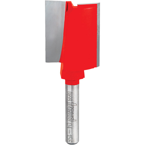 Router Bit - Double Flute Straight Bit, 1" Dia., 3/4" H, 2-9/16" L, 1/4" Shank Rock Safety Industrial Ltd