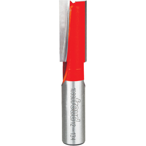 Router Bit - Double Flute Straight Bit, 9/16" Dia., 1" H, 2-7/8" L, 1/2" Shank Rock Safety Industrial Ltd