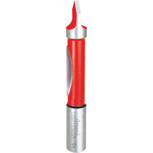 Router Bit - Panel Pilot Bit, 1/2" Dia., 1-1/4" H, 3-3/4" L, 1/2" Shank Rock Safety Industrial Ltd