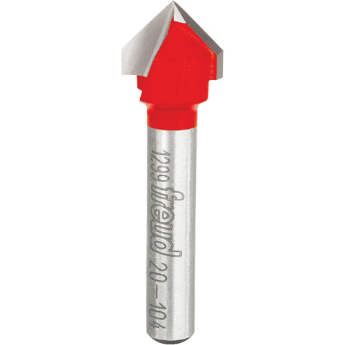 Fraise &agrave; rainurer en V, 1/2" dia., 1/4" tige Rock Safety Industrial Ltd