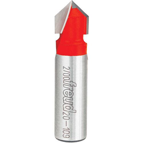 Fraise &agrave; rainurer en V, 1/2" dia., 1/2" tige Rock Safety Industrial Ltd
