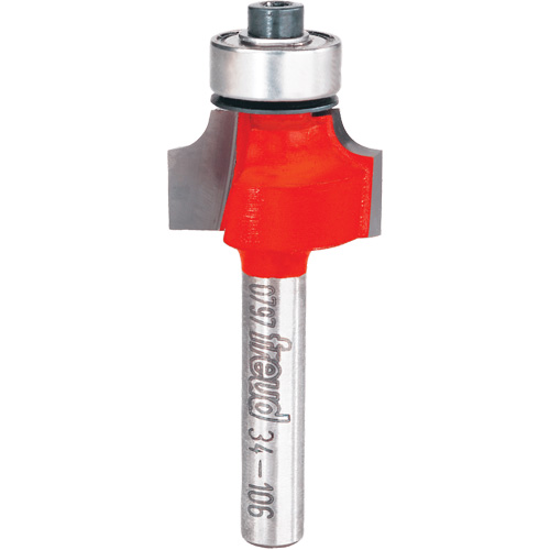 Fraise &agrave; moulure demi-ronde, 13/16" dia., 1/4" tige Rock Safety Industrial Ltd