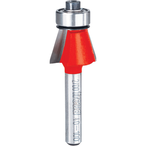 Router Bit - Chamfer Bit, 23/32" Dia., 1/4" Shank Rock Safety Industrial Ltd