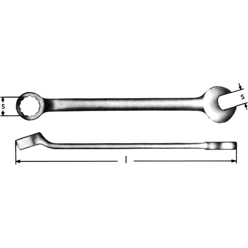 Combination Wrenches, 3/8", 6-5/16" Length Rock Safety Industrial Ltd