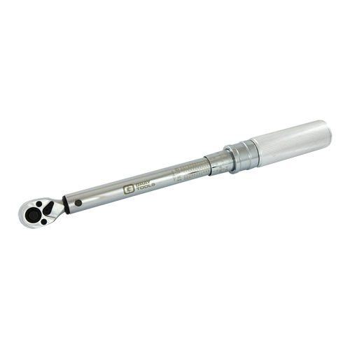 Heavy-Duty Micro-Adjustable Torque Wrench, Click, 1/2" Square Drive, 30 - 250 ft-lbs. Rock Safety Industrial Ltd