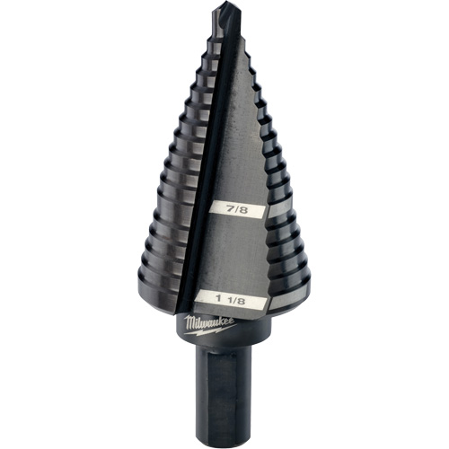 #9 Step Drill Bit, 7/8" - 1-1/8" , High Speed Steel Rock Safety Industrial Ltd