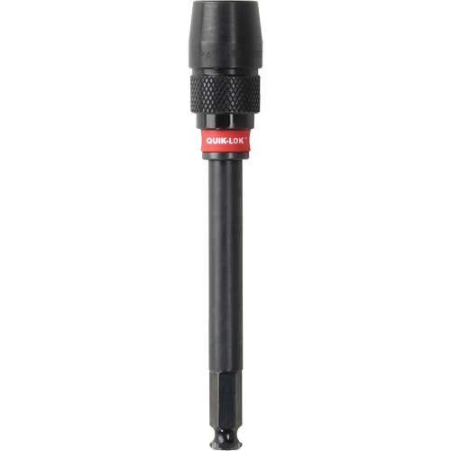 Rallonge de foret &agrave; percussion Quik-Lok, Diam&egrave;tre max. de 7/16", Longeur de 5-1/2", Tige 7/16" Rock Safety Industrial Ltd